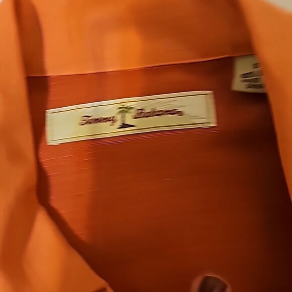 Tommy Bahama Mens 100 % Silk Button Down shirt small - Picture 6 of 10